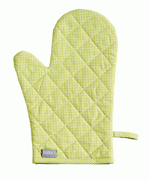 Topfhandschuh karriert - Petite von Linum in 4 verschiedenen Farben