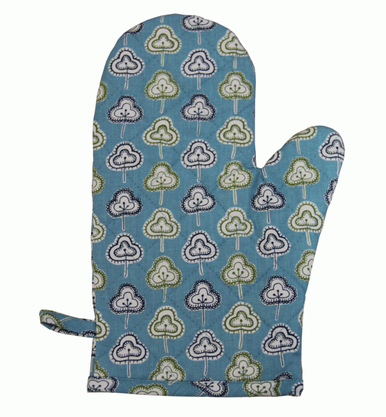 Topfhandschuh gemustert - Molly von Linum in 2 verschiedenen Farben