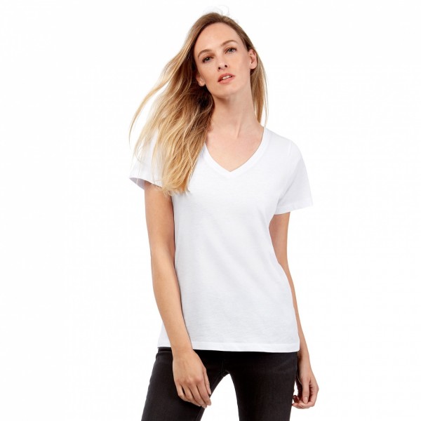 Organic T-Shirt-Inspire/ V-Ausschnitt / Damen