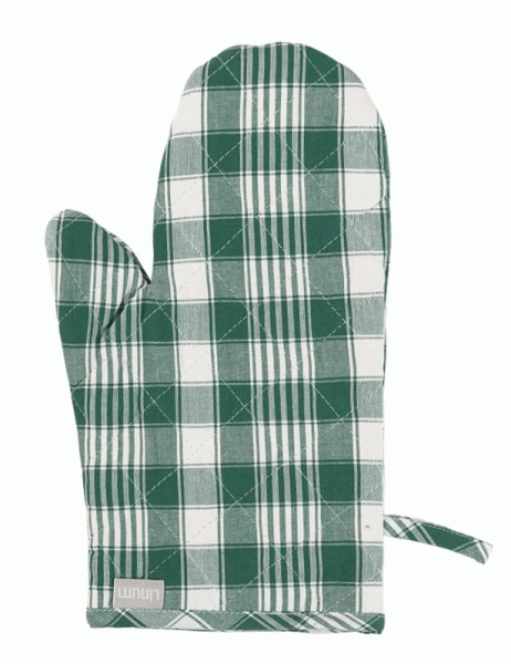 Topfhandschuh kariert - Maria von Linum in 2 verschiedenen Farben